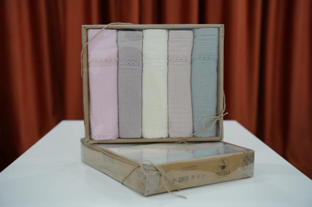 Prosoape Bucatarie - Set 5 Prosoape De Bucatarie - Culori Pastelate