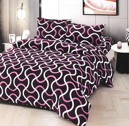 PĂTURI - Set Patura Cocolino Cu Blanita si Fete De Perna  - Abstract