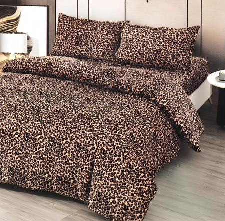 Paturi Cocolino Cu Blanita - Set Patura Cocolino Cu Fete De Perna - Animal Print