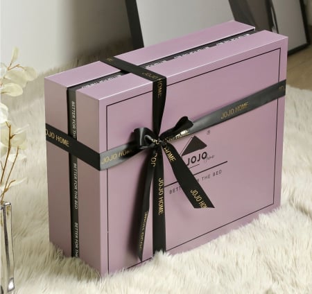 Set Patura Cu Fermoar Si Fete De Perna Blana Artficiala Nurca - Gri Dungi Negre [7]