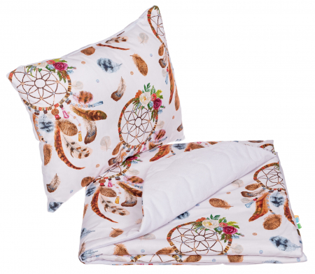 Pentru Bebelusi - Set Patura + Pernuta Bebelusi - Sweet Dreams
