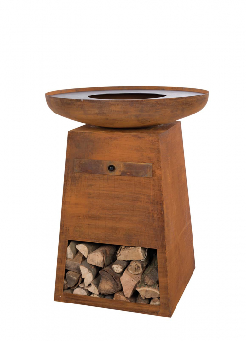 Grătar cu plită Orion Classic Rust [9]