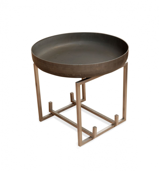 Set Fire Pit Nagliai + Gratar [4]