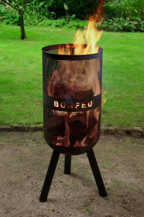 Vatră de foc cu grătar BonVes [1]