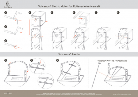 Sistem de rotiserie tip Asado VULCANUS® [2]