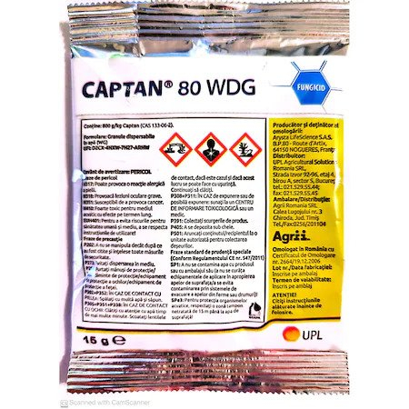 Fungicid - Captan 80 WDG [0]