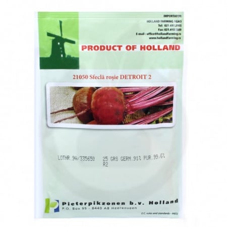 Sfecla - Sfecla rosie Detroit 25 gr