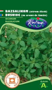 SEMINȚE PLANTE AROMATICE - BUSUIOC CU AROMĂ DE LĂMÂIE
