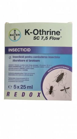 PRODUSE SĂNĂTATE PUBLICĂ - Insecticid K-OTHRINE SC 7,5 FLOW