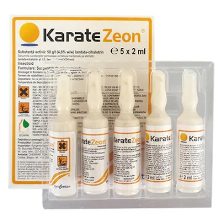 COMBATEREA BOLILOR ȘI DĂUNĂTORILOR - Insecticid Karate Zeon