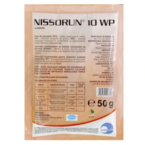 ACARICIDE - Acaricid Nissorun 10WP