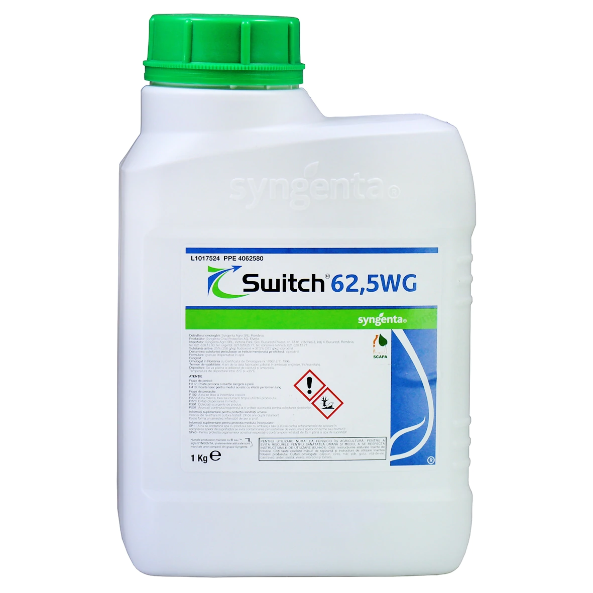 FUNGICIDE - SWITCH 62,5 WG