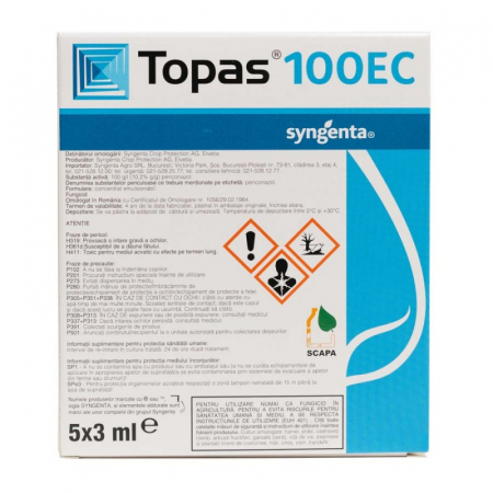 FUNGICIDE - Fungicid Topas 100 EC