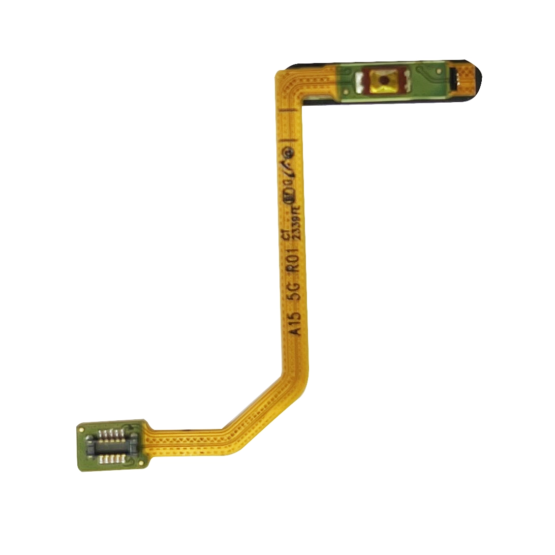 Banda flex cu senzor amprenta si buton on/off Samsung A15 5G, Silver [2]