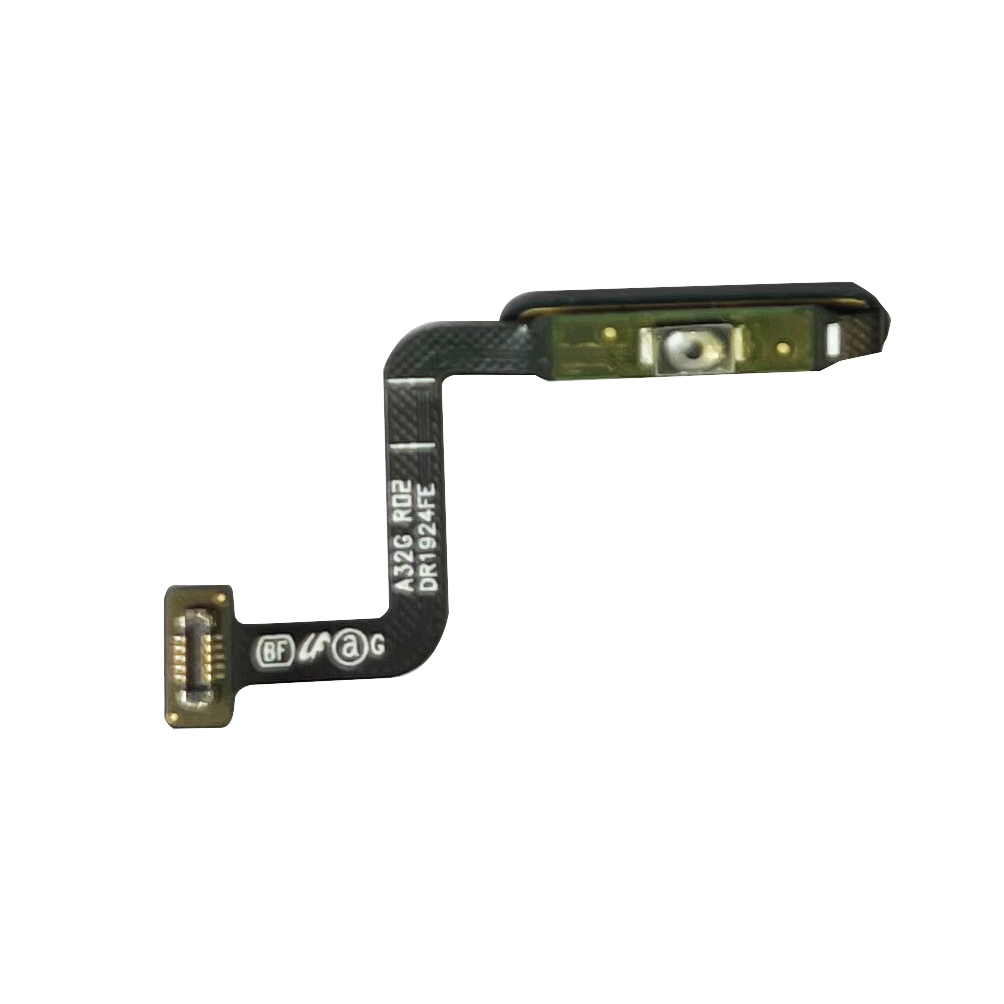 Banda flex cu senzor amprenta si buton on/off Samsung A32 5G, Alb [2]
