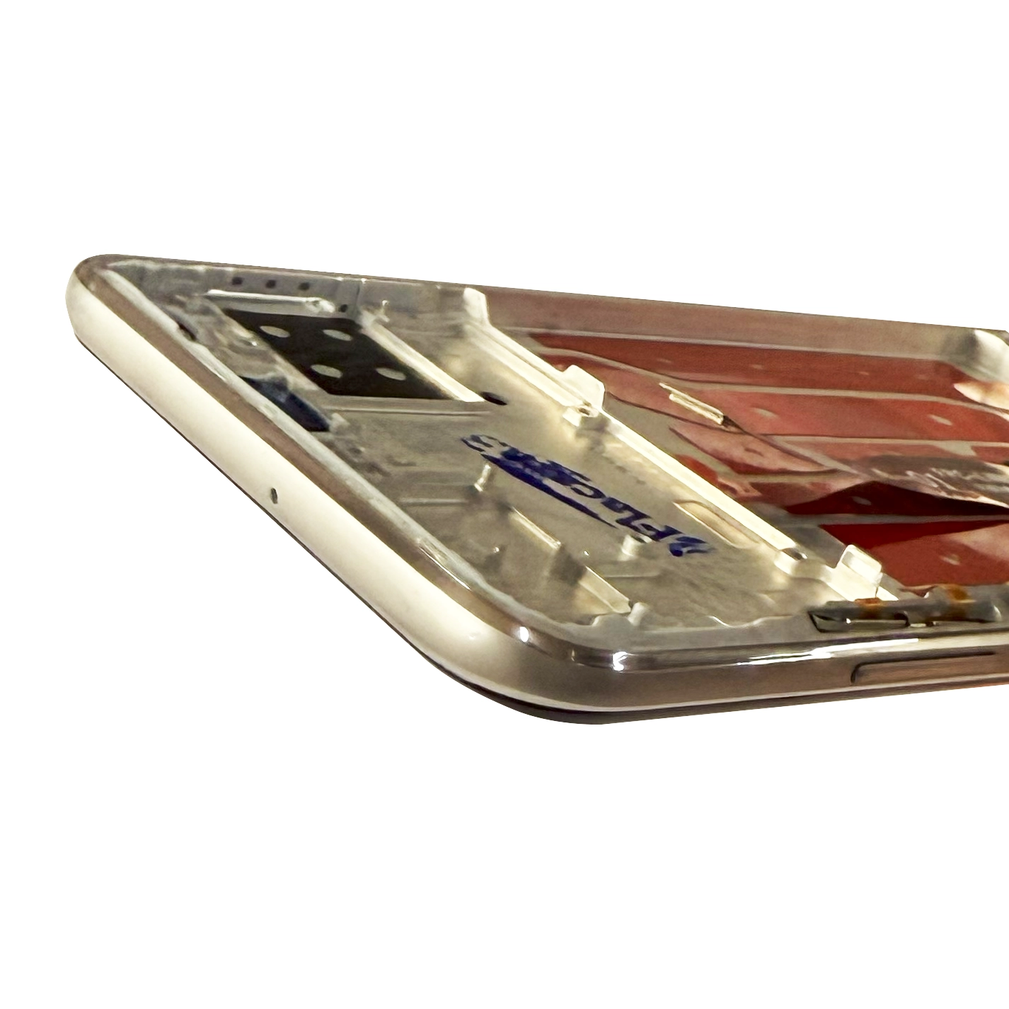 Display Huawei P40 Lite cu rama, Roz-Albastru [2]