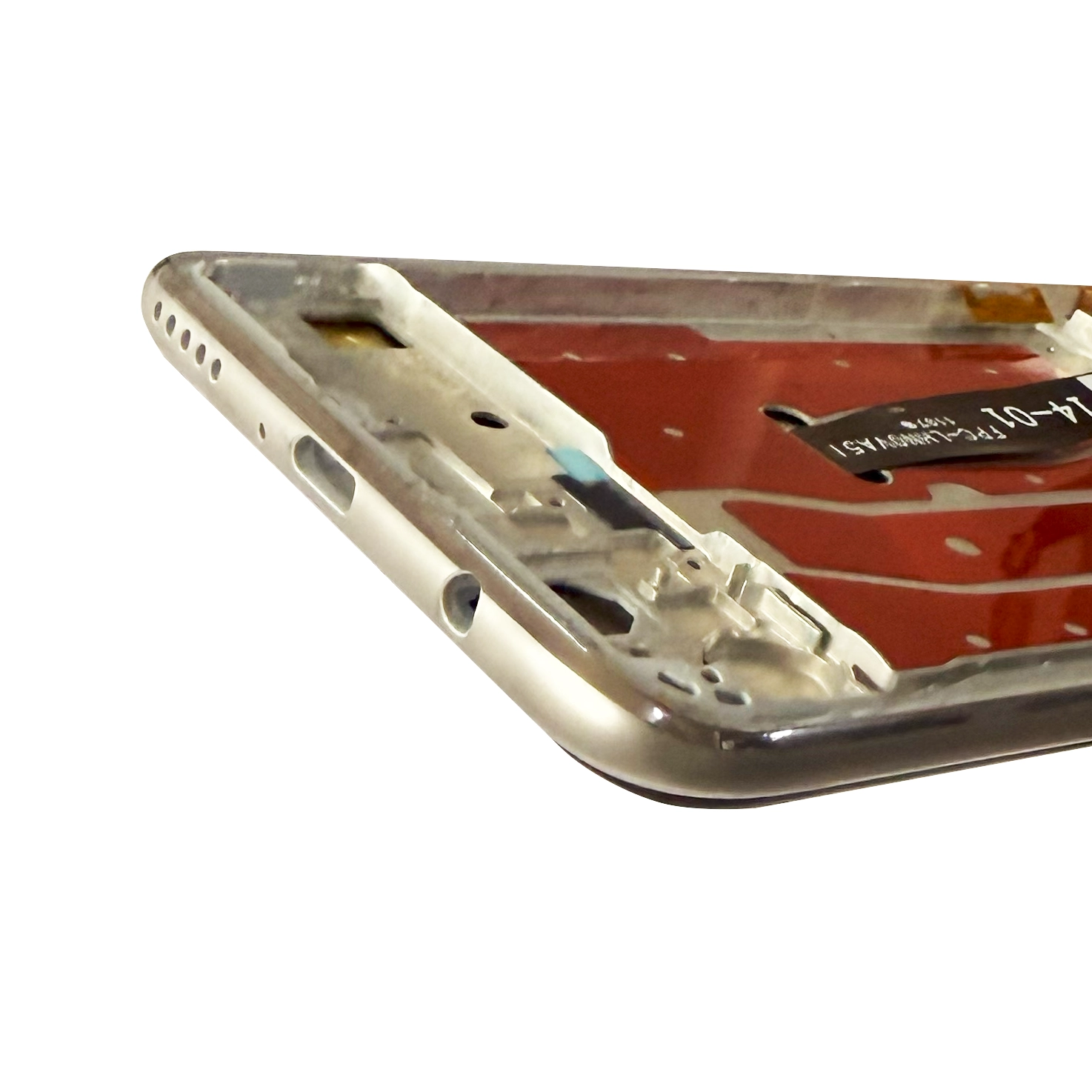 Display Huawei P40 Lite cu rama, Roz-Albastru [3]