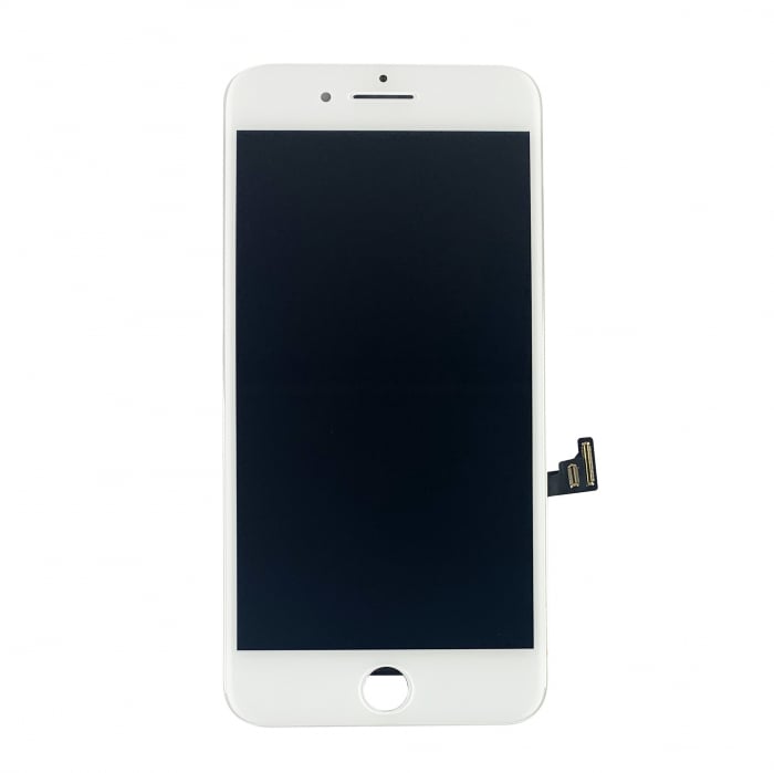 Display iPhone 8 Plus cu Touchscreen si Rama Apple, Alb [1]