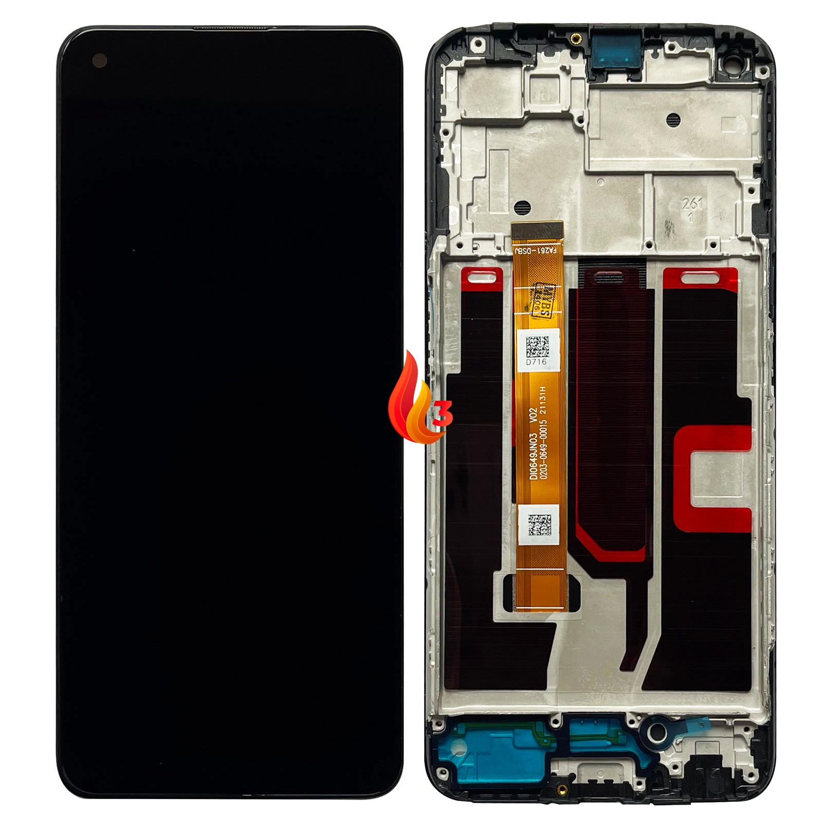 Display Oppo A74 5G cu rama [1]