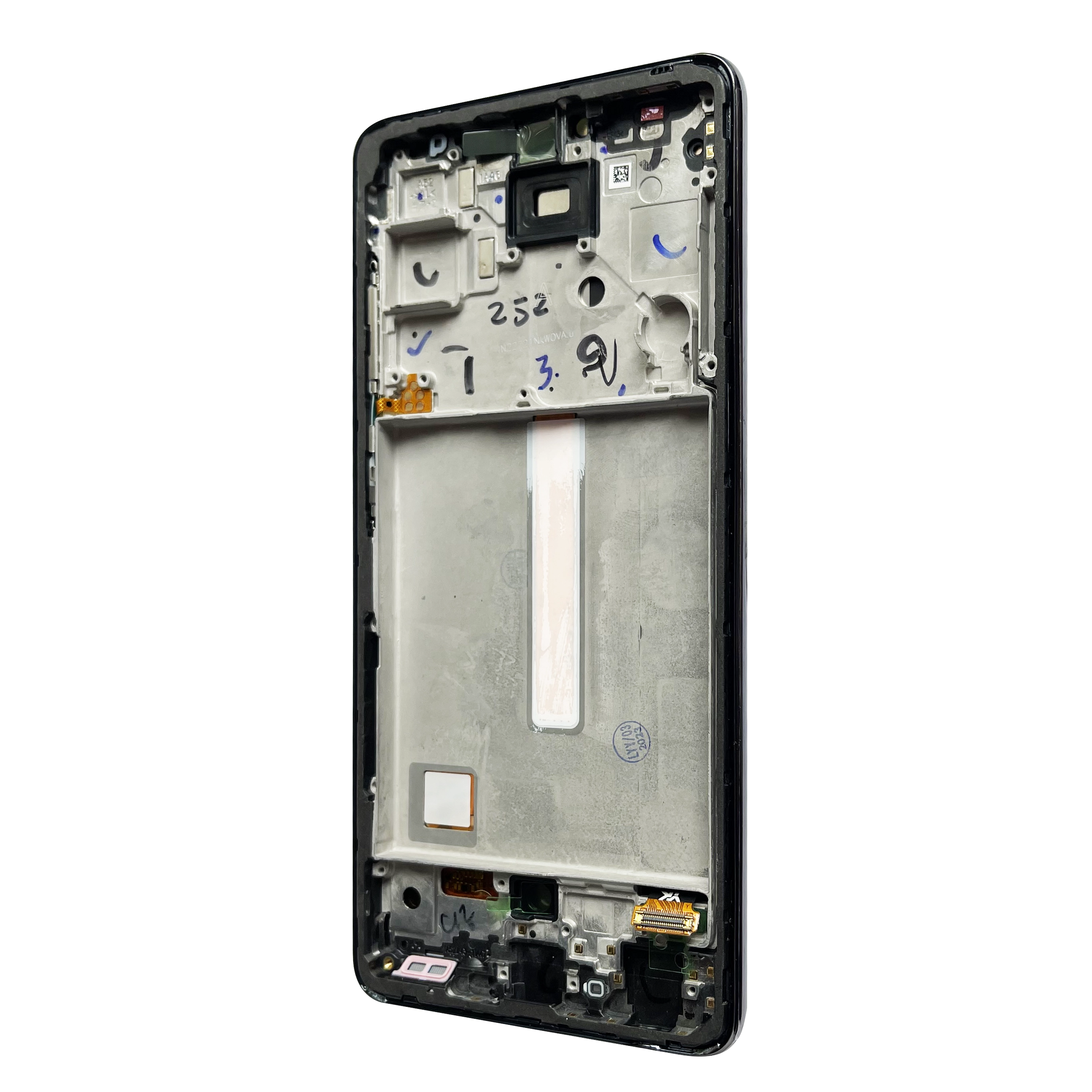 Display Samsung A52 4G cu rama LCD, Negru [3]