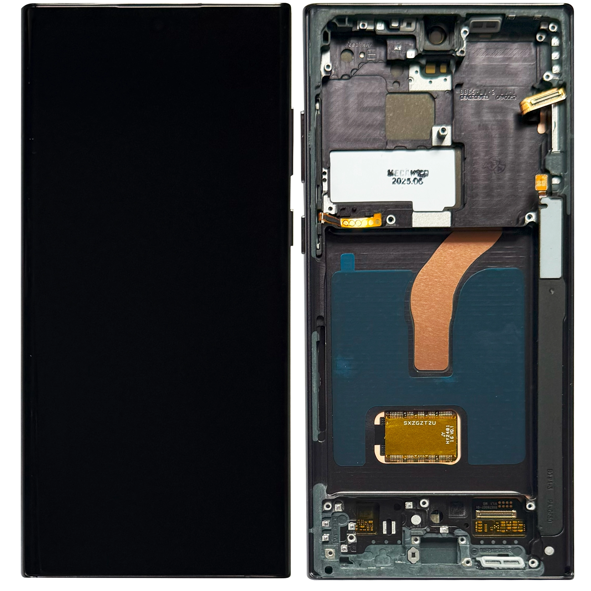 Display Samsung S22 Ultra OLED cu rama, Negru [1]
