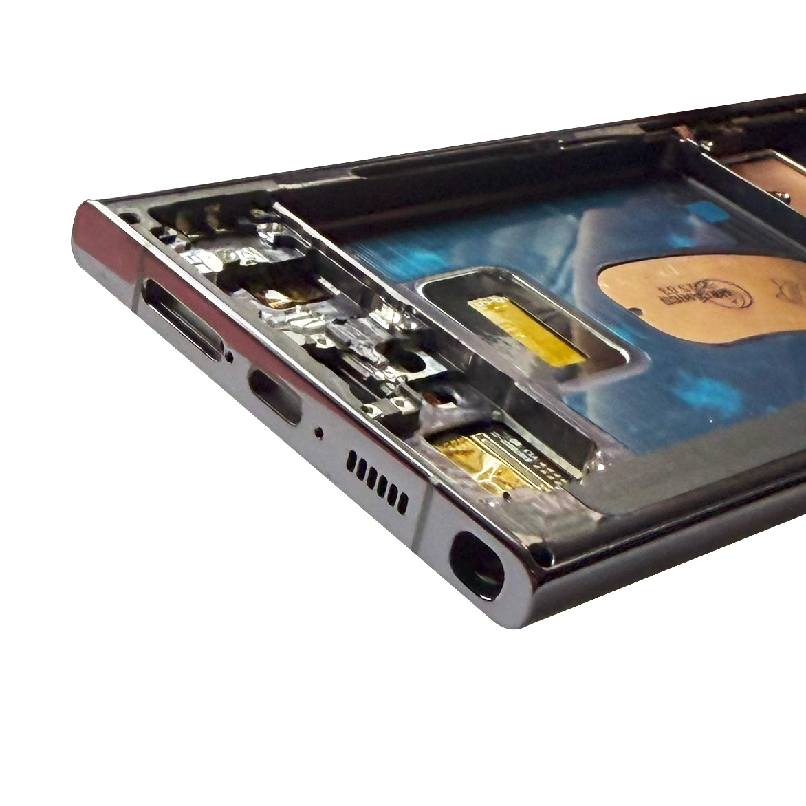 Display Samsung S23 Ultra OLED cu rama, Negru [2]