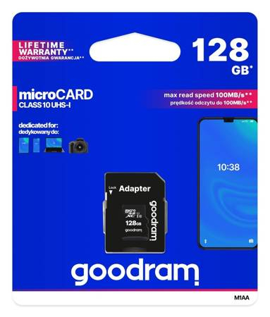 Card de memorie Goodram microSD 128GB (M1AA-1280R12) [1]