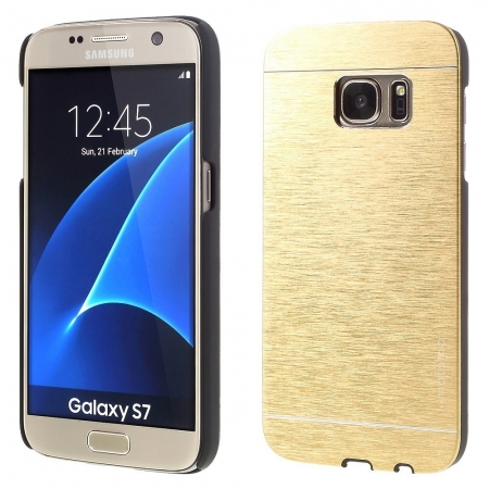 Husa armura slim Samsung S6 Edge - Gold [1]