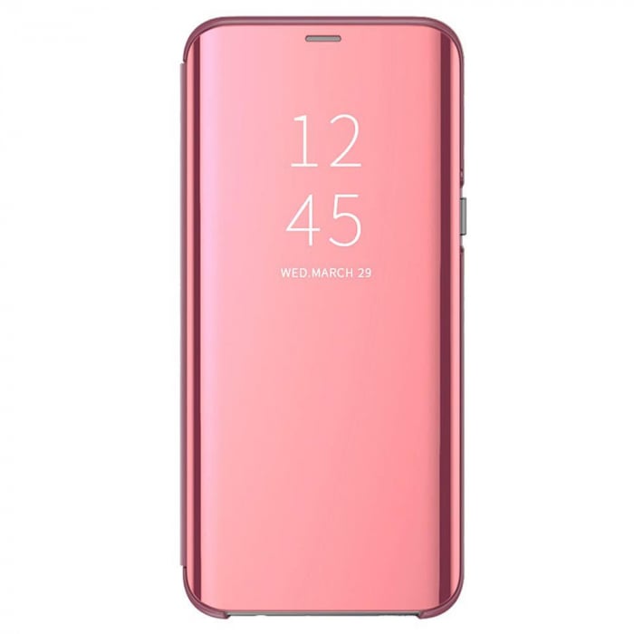 Husa clear view Samsung Note 10 lite , Rose [1]