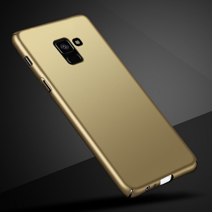 Husa plastic slim mat Samsung A6 2018 -Gold [1]
