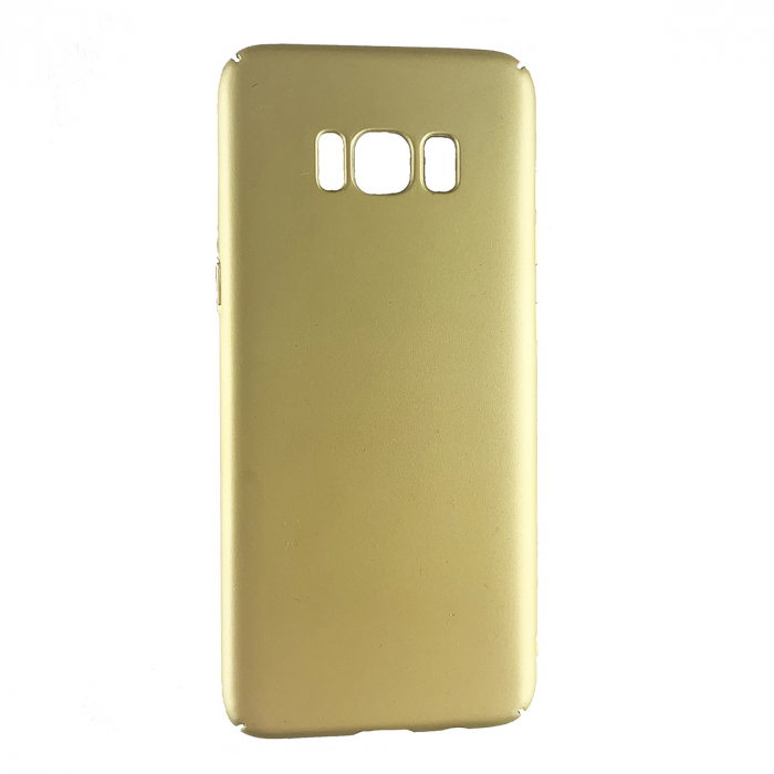 Husa plastic slim mat Samsung S8 - Gold [1]