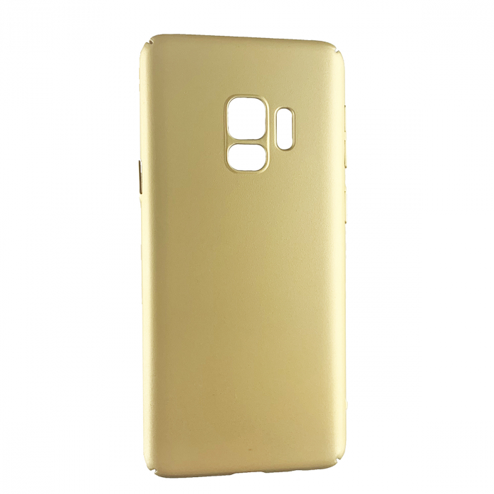 Husa plastic slim mat Samsung S9 plus - Gold [1]