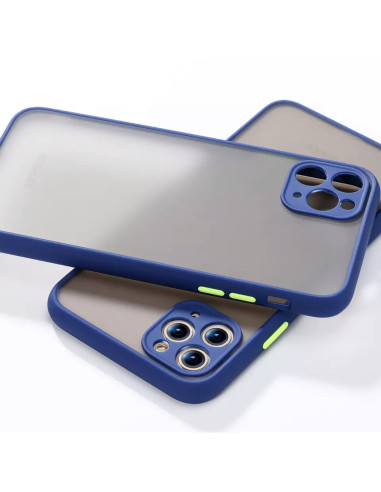 Husa silicon bumper mat Iphone 12 Pro Max, Albastru [1]