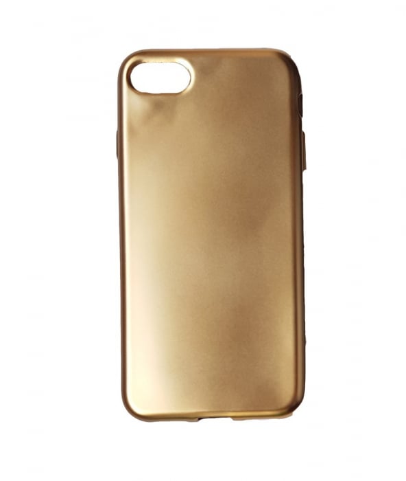 Husa silicon metalizat Iphone 7/8 - Gold [1]