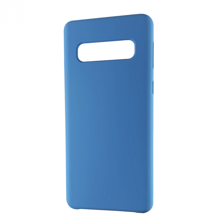 Husa silicon soft mat Samsung S10 Plus - Albastru [1]