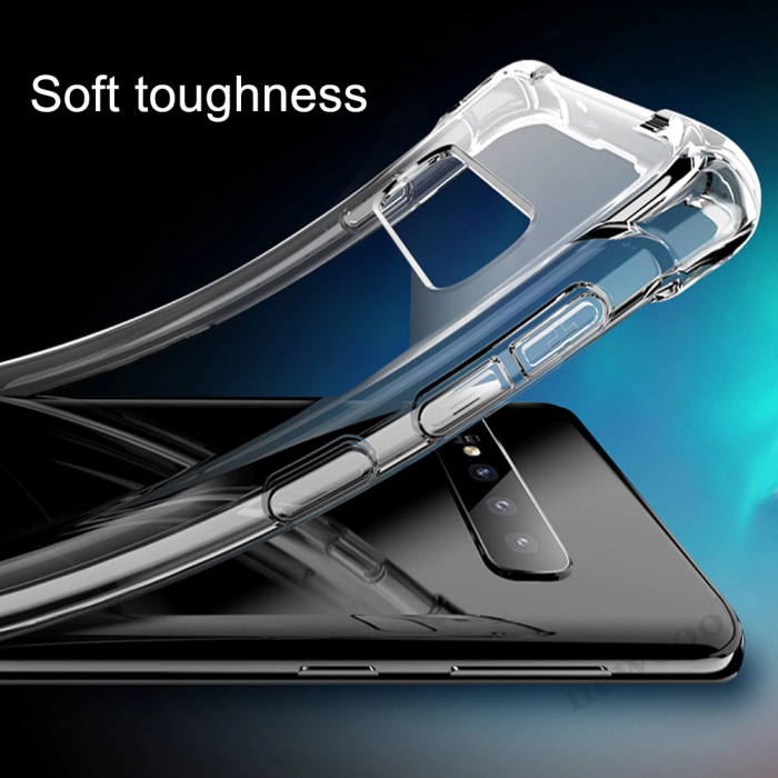 Husa silicon transparent anti shock Samsung S10 Plus [2]