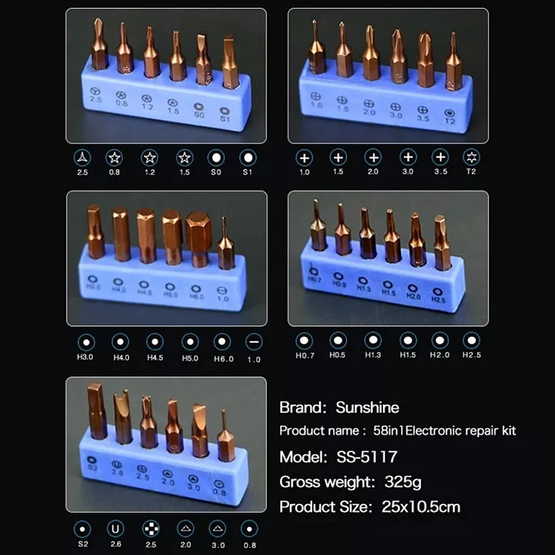 Kit surubelnite 58 in 1 SS-5117 [2]