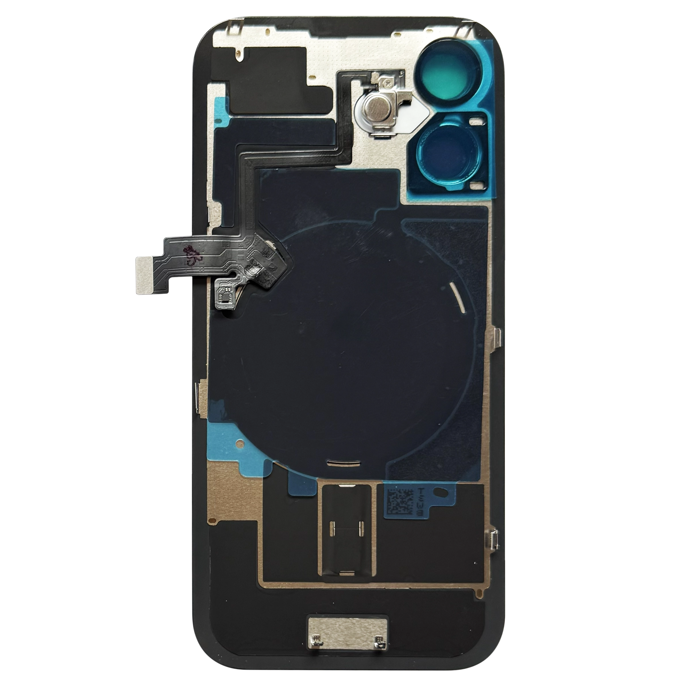 Capac baterie iPhone cu lentile magnet NFC incarcare wireless si suruburi [2]