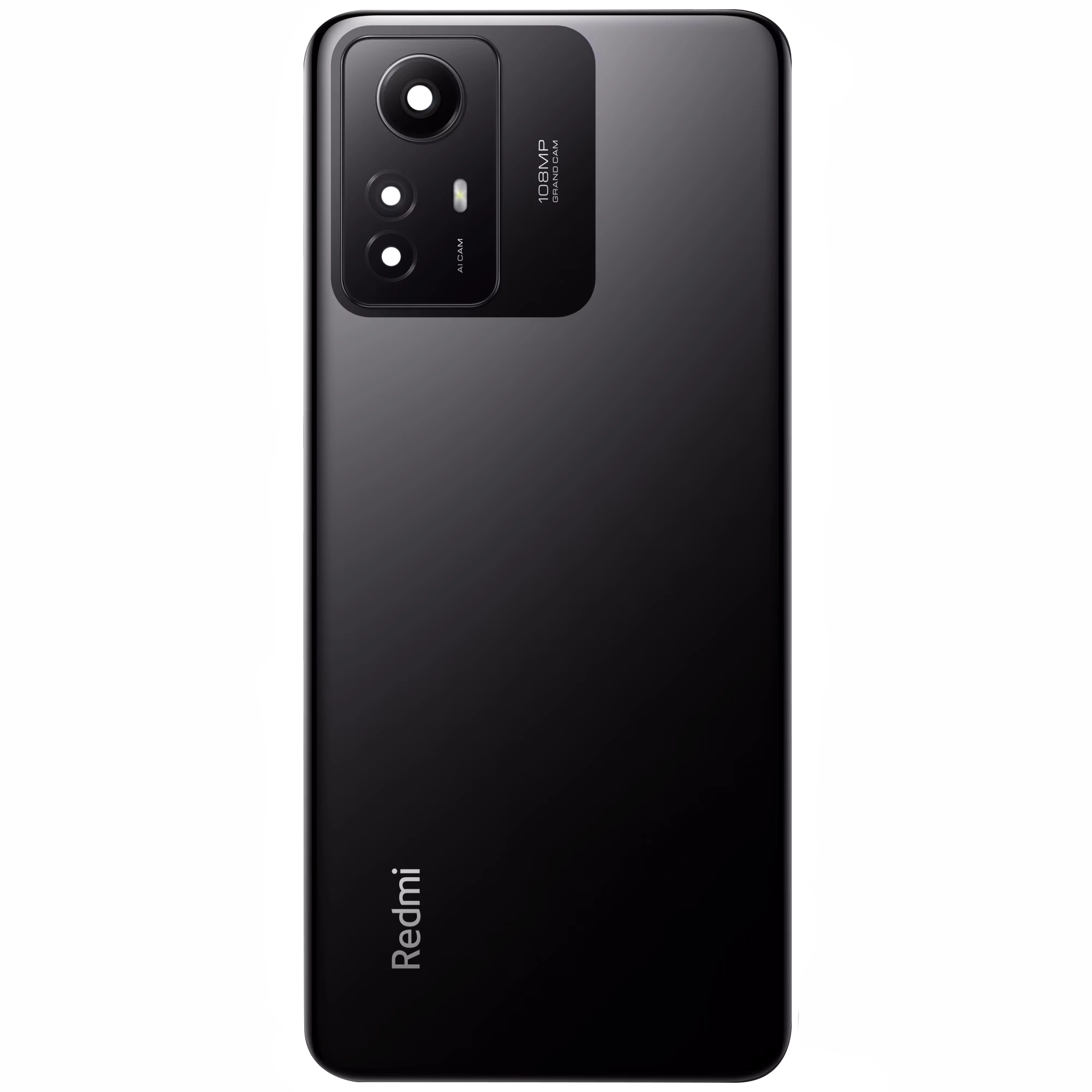Spate telefon: Capac baterie Redmi Note 12S, Negru [1]