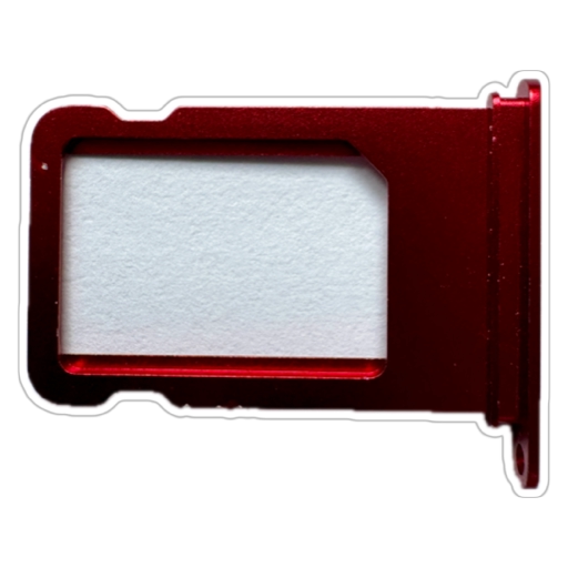 Suport sim - card Iphone 7, Red [1]