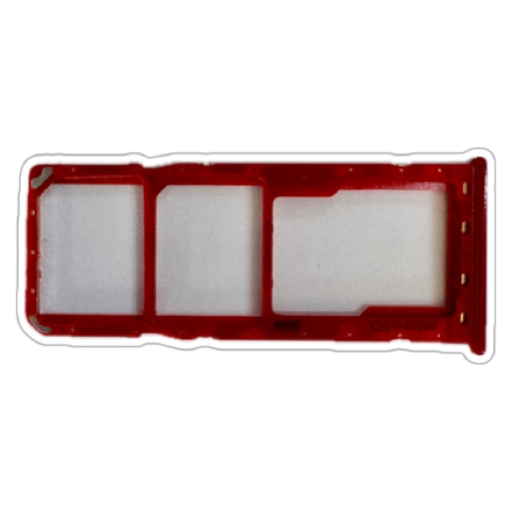 Suport sim - card Samsung A20, Rosu [1]