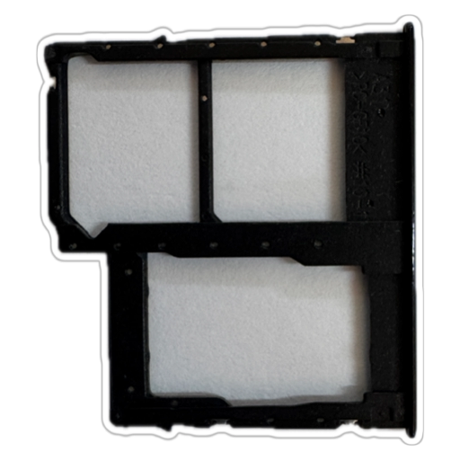 Suport sim - card Samsung A41, Negru [1]