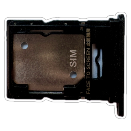 Suport sim - card Xiaomi Redmi Note 13 4G, Black [1]