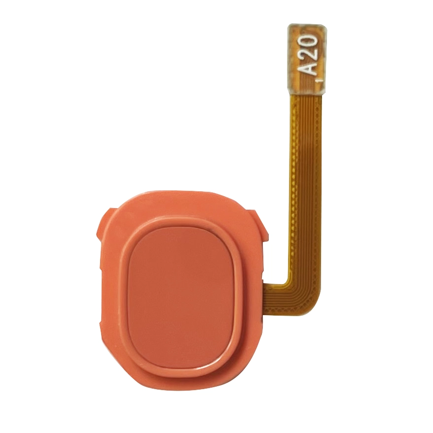 Banda flex senzor amprenta - Banda flex cu senzor amprenta Samsung A20, Portocaliu