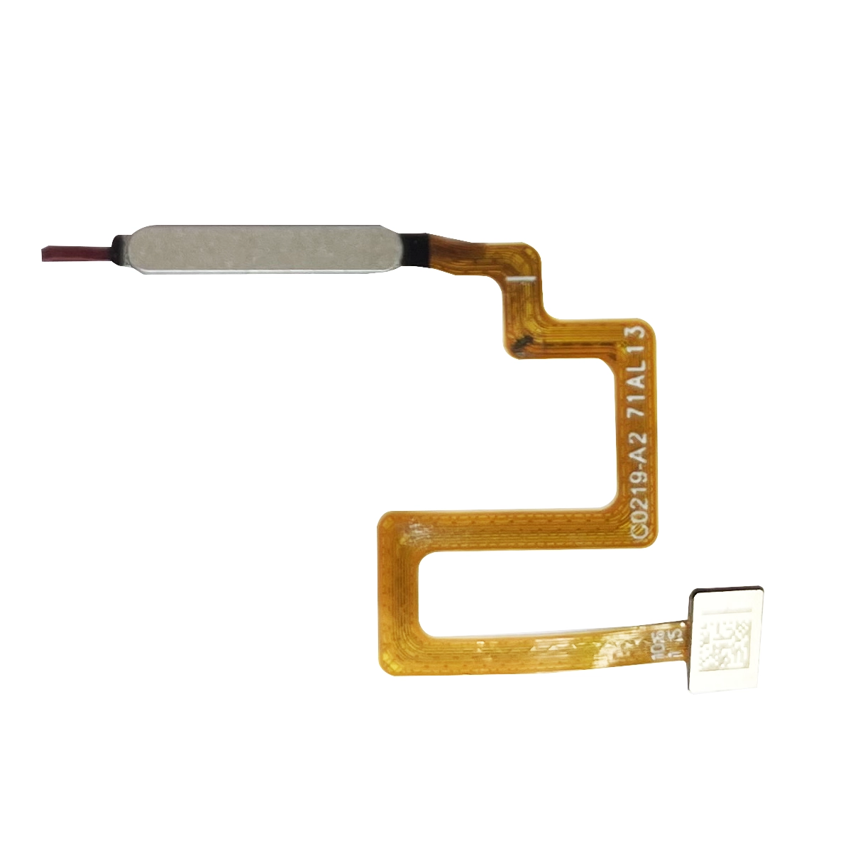 Banda flex senzor amprenta - Banda flex cu senzor amprenta Samsung A22 5G, Alb