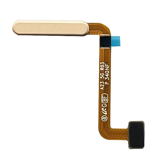 Banda flex senzor amprenta - Banda flex cu senzor amprenta Samsung A23 5G, Orange