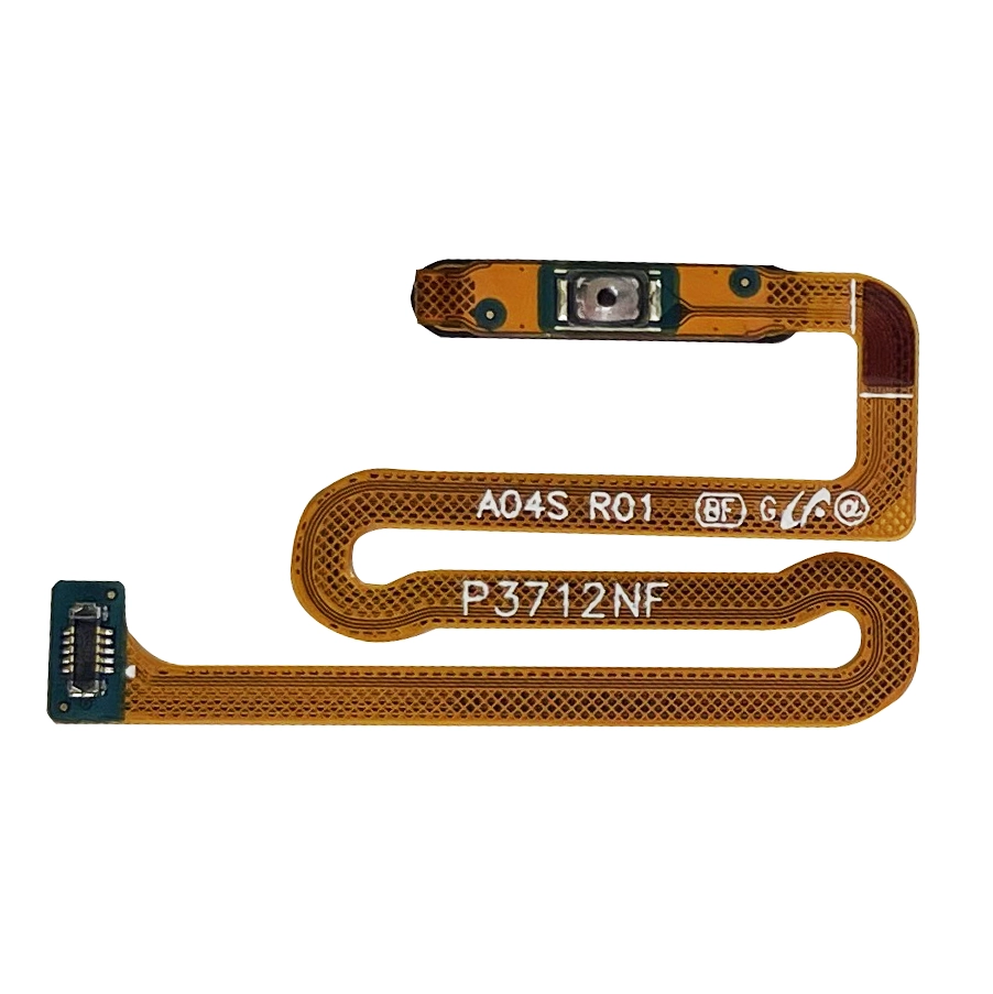 Banda flex cu senzor amprenta si buton on/off Samsung A04s, Alb [1]