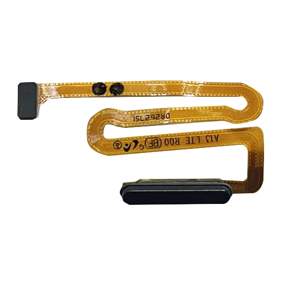 Banda flex senzor amprenta - Banda flex cu senzor amprenta si buton on/off Samsung A13 4G, Negru