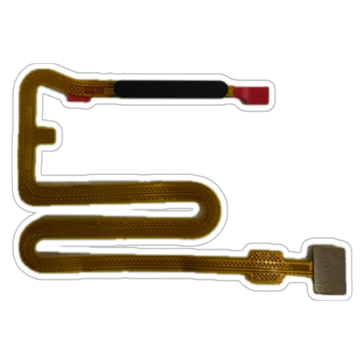 Produse - Banda flex cu senzor amprenta si buton on/off Samsung A14 5G/ A146P, Negru