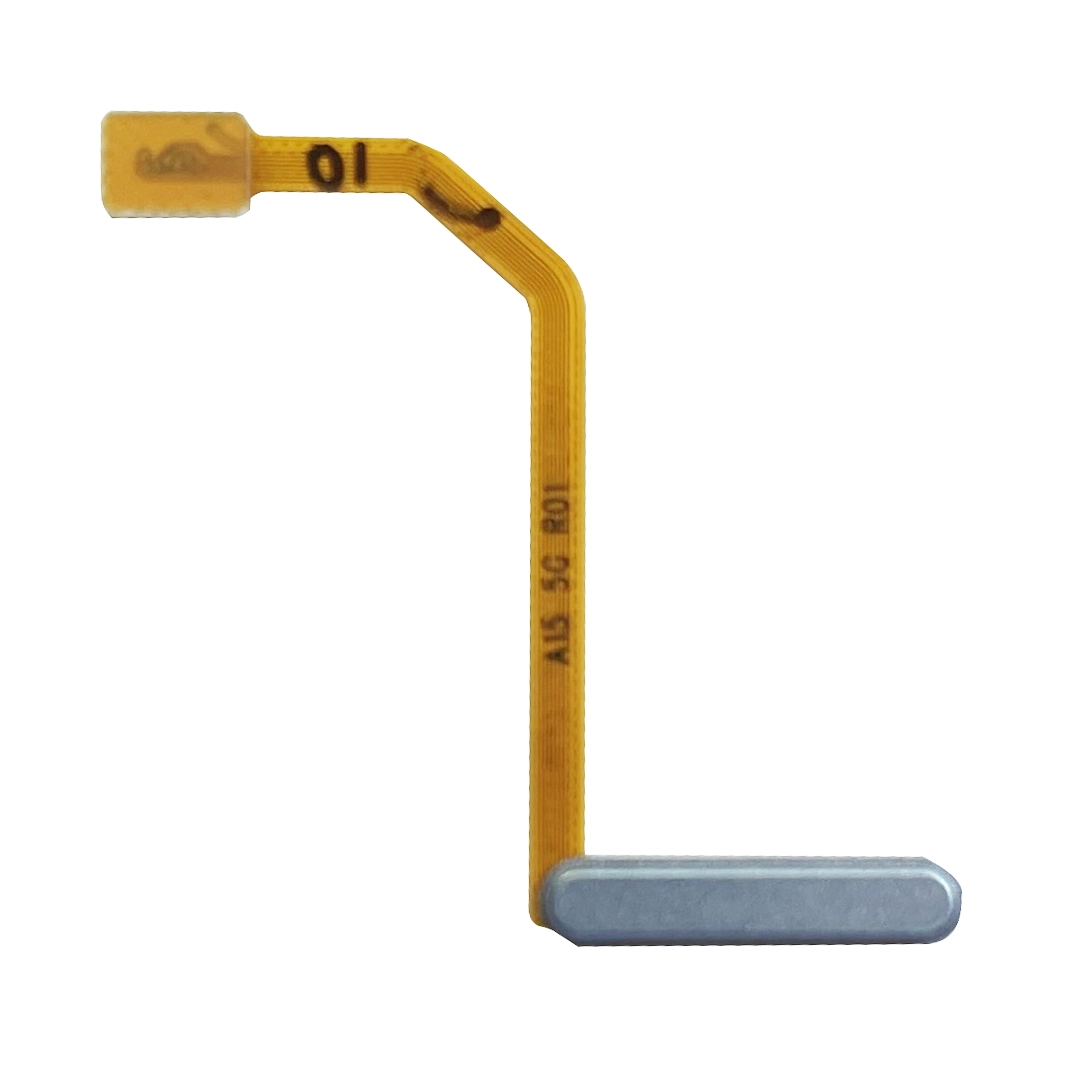 Banda flex senzor amprenta - Banda flex cu senzor amprenta si buton on/off Samsung A15 5G, Albastru